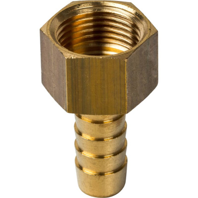 Штуцер латунный 10*1/2", внутренняя резьба