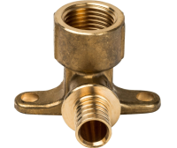 Угол аксиальный установочный/водорозетка 16х1/2" ВР