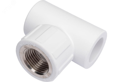 Тройник PP-R комбинированный 20х1/2", внутренняя резьба