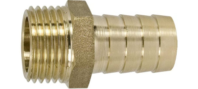 Штуцер латунный 10*1/2", наружная резьба