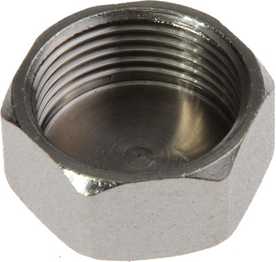 Заглушка латунная 1/2" внутренняя резьба