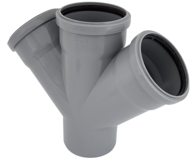 Крестовина одноплоскостная ПП 110х110х110 (45°)