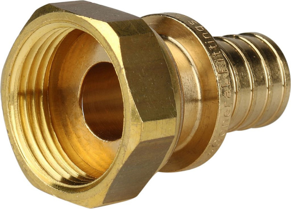 Муфта аксиальная 20х1/2" с накидной гайкой