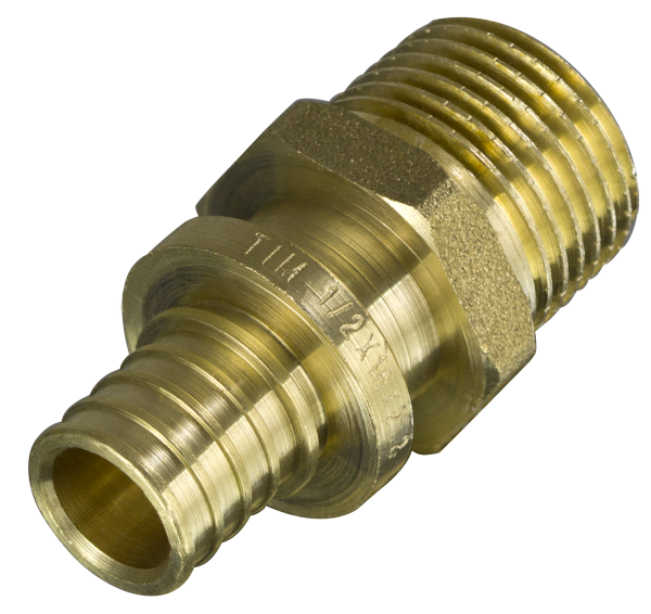 Муфта аксиальная 16х1/2", наружная резьба