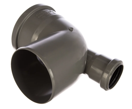 Отвод ПП 110 (87°) с фронтальным выходом 50мм